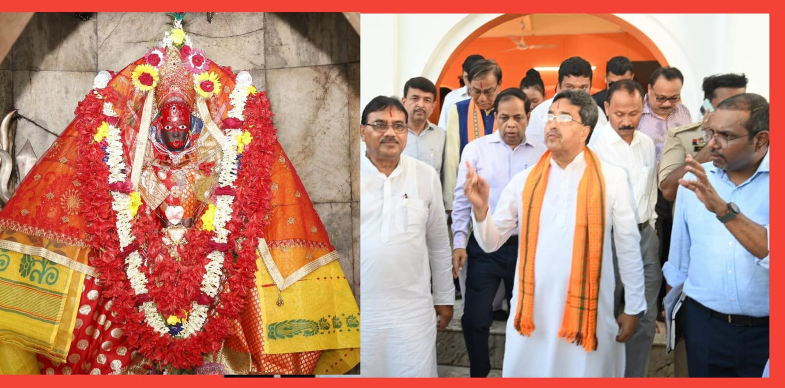 ত্রিপুরাসুন্দরী মন্দিরে সৌন্দর্যায়ন কাজ প্রায় শেষ পর্যায়ে, মুখ্যমন্ত্রীর পরিদর্শন