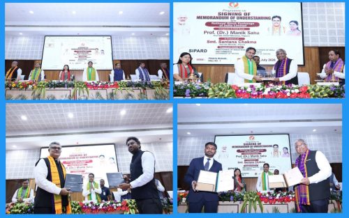 অর্থনৈতিক উন্নয়নের নতুন দিগন্ত; জাতীয় স্টক এক্সচেঞ্জের সাথে ত্রিপুরার ঐতিহাসিক চুক্তি স্বাক্ষর!